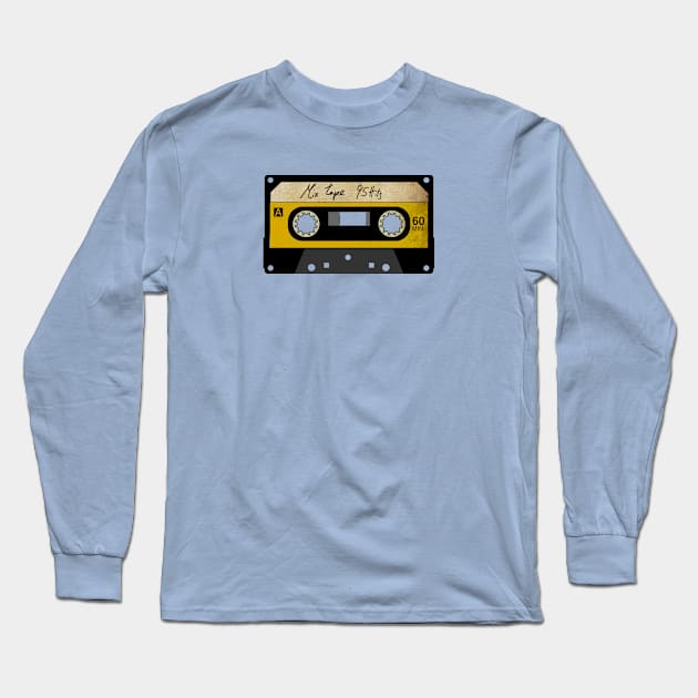 Vintage Cassette Mix Tape Long Sleeve T-Shirt by i2studio